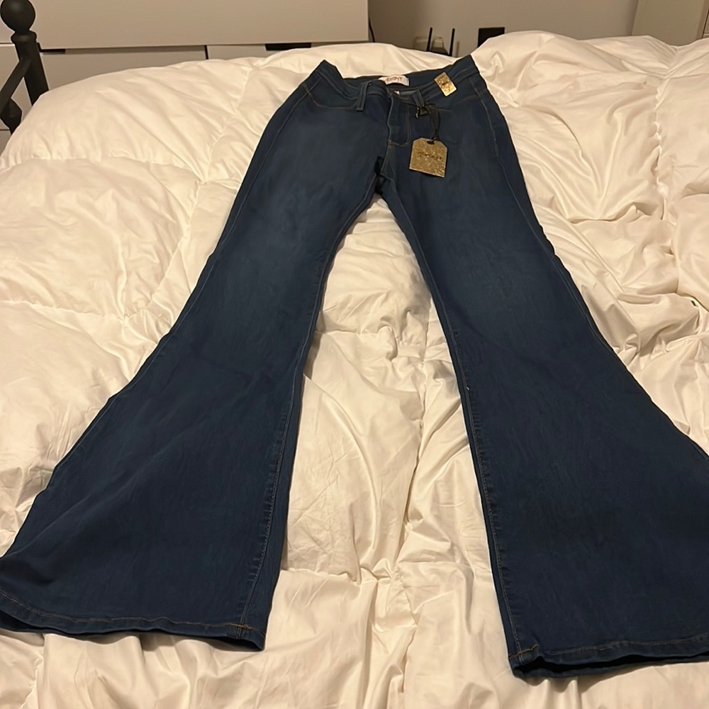 Fit and Flare Jeans